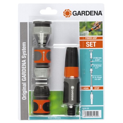 Grundausstattung, Inhalt 1 x 18202/5305, 18215, 18213, 18300, verpackt von Gardena