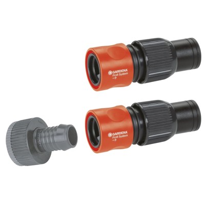 Profi-System Anschluss-Satz (für Pipeline und Sprinklersystem) Inhalt: 1 x 2802, 1 x 5305, 2 x 2817 von Gardena