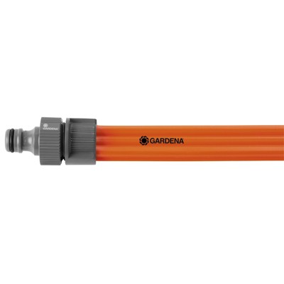 Schlauch-Regner, orange, komplett mit Armaturen, Länge 15 m von Gardena
