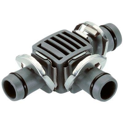 Gardena T-Stück 13 mm, 2 Stück, Grau, Abzweigstück, Rohrabzweigstück Gardena T-Stück 13 mm, 2 Stück, Grau, Abzweigstück, Rohrabzweigstück von Gardena