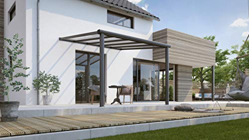 Gardendreams Terrassenüberdachung Compact Line 3040x2500mm anthrazit Gardendreams Terrassenüberdachung Compact Line 3040x2500mm anthrazit von Gardendreams