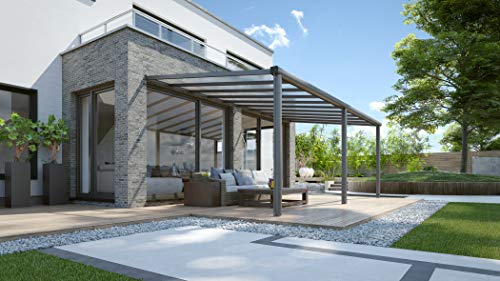 Gardendreams Terrassenüberdachung Compact Line 5440x3000mm anthrazit von Gardendreams