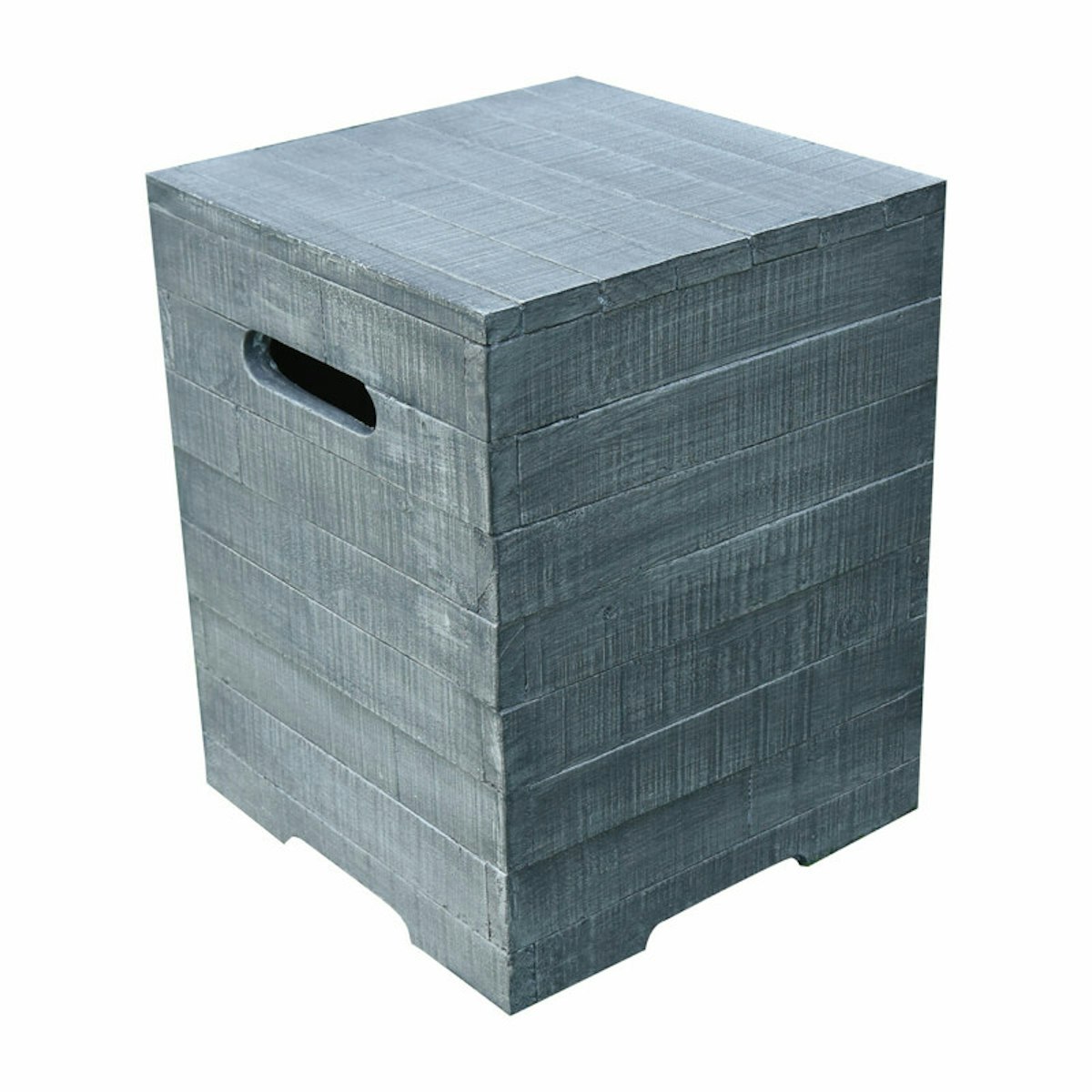 Gardenforma Abdeckung für Gasflaschen, Holzoptik grau  Faser-Beton, für 5kg Gasbehälter von Gardenforma