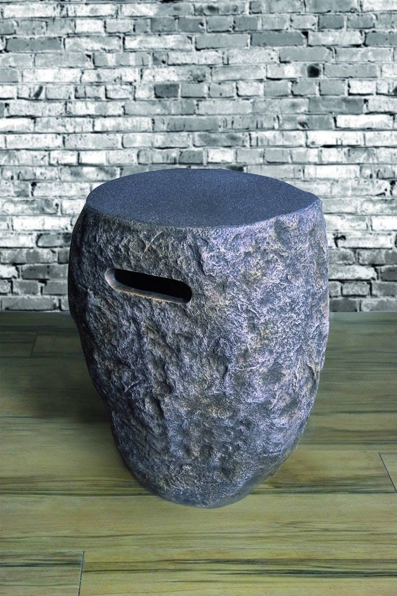 Gardenforma Abdeckung für Gasflaschen, Naturstein-Optik Faser-Beton, für 11 kg Gasbehälter Beton von Gardenforma
