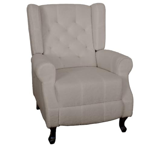 GARDENIA Beatrice Sessel, Polyester, Taupe, 77 x 85 x 101 cm von Gardenia