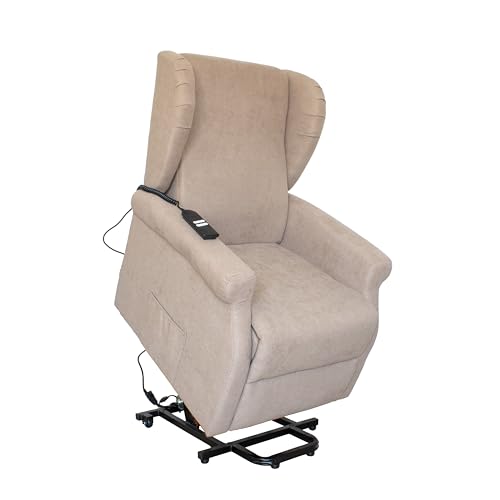 GARDENIA Lara Relaxsessel mit Verstellbarer Rückenlehne, elektrisch, 2 Motoren, Legierter Stahl Holz Stahllegierung Stoff, Taupe, 72 x 92 x 103 GARDENIA Lara Relaxsessel mit Verstellbarer Rückenlehne, elektrisch, 2 Motoren, Legierter Stahl Holz Stahllegierung Stoff, Taupe, 72 x 92 x 103 von Gardenia