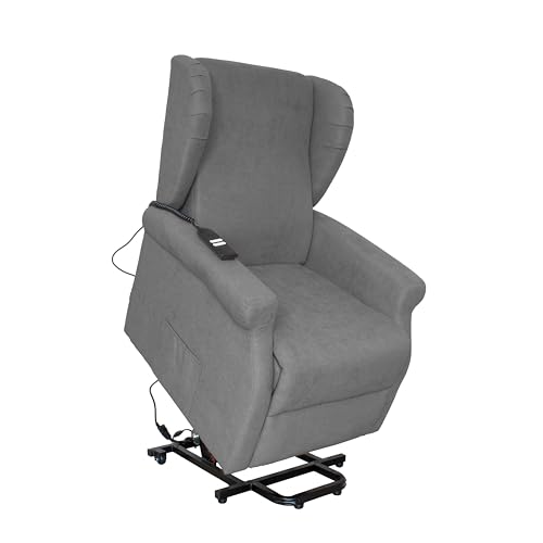 GARDENIA Lara Relaxsessel mit Verstellbarer Rückenlehne, elektrisch, 2 Motoren, Legierter Stahl Holz Stahllegierung Stoff, grau, 72 x 92 x 103 GARDENIA Lara Relaxsessel mit Verstellbarer Rückenlehne, elektrisch, 2 Motoren, Legierter Stahl Holz Stahllegierung Stoff, grau, 72 x 92 x 103 von Gardenia