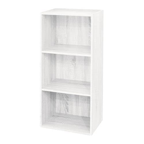 GARDENIA Pronto Bücherregal mit 3 Regalböden, weiß, Eschenholz-Optik GARDENIA Pronto Bücherregal mit 3 Regalböden, weiß, Eschenholz-Optik von Gardenia
