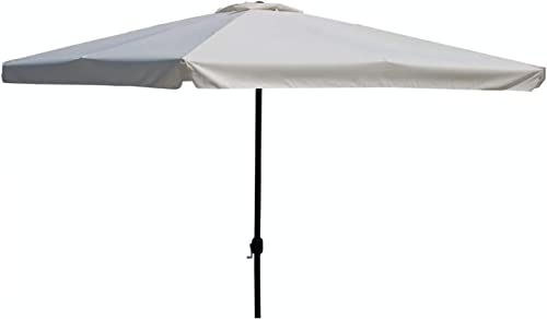 GARDENIA Sonnenschirm Mittelpfosten Imperia 3 x 3 Stange Anthrazit Plane Ecruu, 1207.0008 von Gardenia