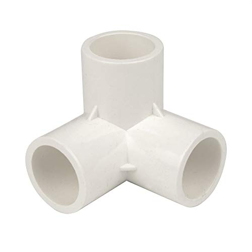 Gardeningwill 3-Wege-PVC-Fassung, 32 mm, robust, für Gewächshausrahmen, Möbelverbinder, 10 Stück Gardeningwill 3-Wege-PVC-Fassung, 32 mm, robust, für Gewächshausrahmen, Möbelverbinder, 10 Stück von Gardeningwill