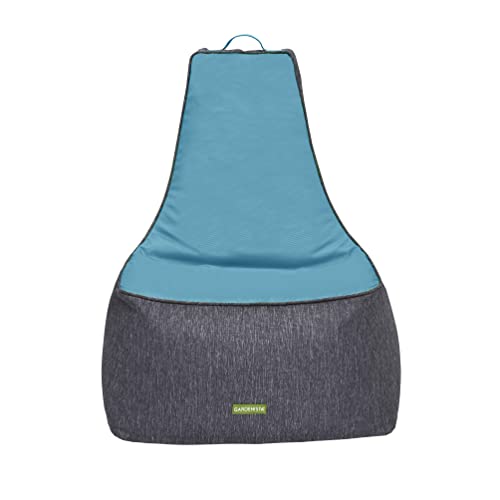 Gardenista Gaming Sitzsack mit Hoher Rückenlehne zum Erwachsene | Beanbag Indoor und Outdoor,Lounge Kissen,Bean-Bag-Füllung,Wasserbeständig sitzsack Garten sitzsacke,Langlebiger Sitzsack (Türkis) von Gardenista