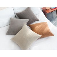Kissenhülle 4Er Set | Erdton Dekor Handgewebter Stoff Natürliche Farbstoffe Kissenhülle 4Er Set | Erdton Dekor Handgewebter Stoff Natürliche Farbstoffe von GardenofSiam