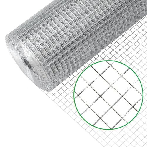 Gardenova Wühlmausgitter, 1m Höhe x 2m Läng Drahtgitter Feinmaschig Maschenweite 6,3 mm, Metallgitter als Wühlmausgitter, Volierendraht, Kaninchendraht Gardenova Wühlmausgitter, 1m Höhe x 2m Läng Drahtgitter Feinmaschig Maschenweite 6,3 mm, Metallgitter als Wühlmausgitter, Volierendraht, Kaninchendraht von Gardenova