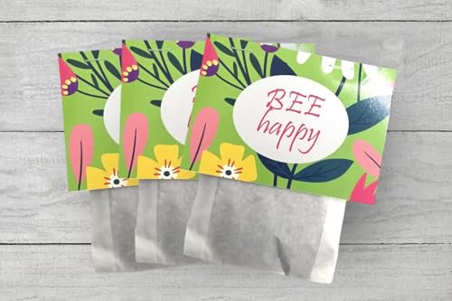 10x Blumengruß "BEE HAPPY" Kleine Geschenke für Gäste Gastgeschenk Dankeschön Mitgebsel Kleines Danke 10x Blumengruß "BEE HAPPY" Kleine Geschenke für Gäste Gastgeschenk Dankeschön Mitgebsel Kleines Danke von Gardenox
