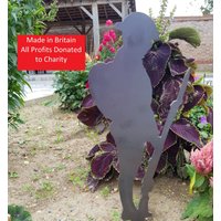 Metall 12 "Tommy Army Soldat Garten Blumentopf British Legion Poppy Appeal von GardenpassionDesigns