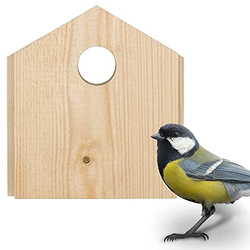 Gardigo Tier-Haus-System Wechselblende für Kohlmeise & Kleiber | Made in Germany, aus Massivholz | In Sozialeinrichtung gefertigt von Gardigo