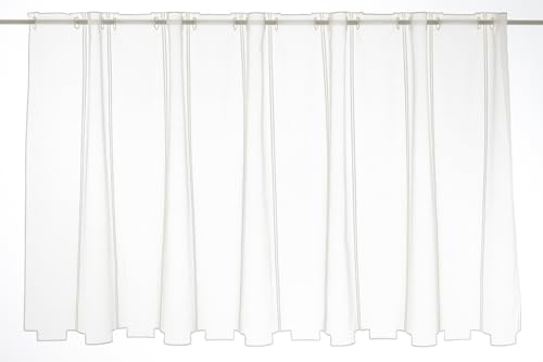Gardinen Kranzusch Scheibengardine Schlichte Stufen 70 cm hoch Creme - Wunschbreite frei wählbar durch gekaufte Menge in 13 cm Schritten - Meterware Gardinen Kranzusch Scheibengardine Schlichte Stufen 70 cm hoch Creme - Wunschbreite frei wählbar durch gekaufte Menge in 13 cm Schritten - Meterware von Gardinen Kranzusch