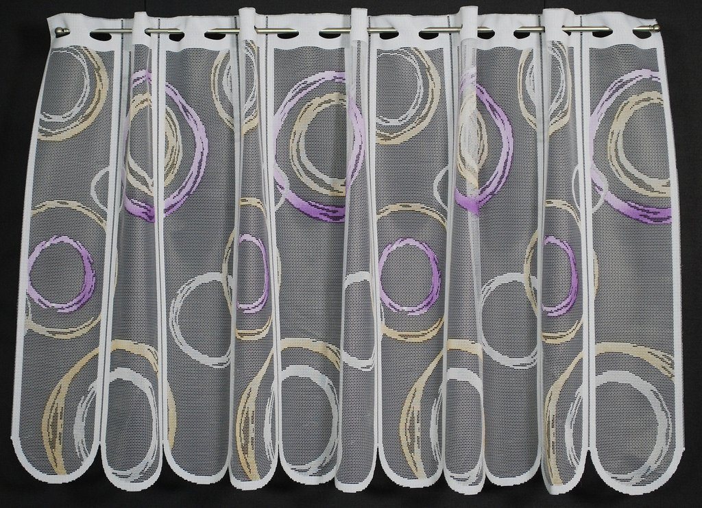 Gardinen Kranzusch Scheibengardine Kringel, Stangendurchzug, transparent, Kurzgardine,Stablöcher,verschiedene Höhen und Farben Gardinen Kranzusch Scheibengardine Kringel, Stangendurchzug, transparent, Kurzgardine,Stablöcher,verschiedene Höhen und Farben von Gardinen Kranzusch