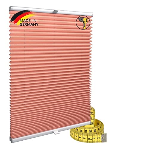 Gardinen21 Konfigurieren Sie Ihr eigenes Plissee mit Bohren Maßgefertigt für Türen & Fenster | Sonnenschutz und Blickdichte Rollos von Gardinen21