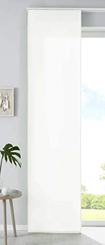 1er Set Schiebegardine Flächenvorhang Mikrofaser Vorhang Gardine Raumteiler HxB 245x60 cm Creme Matt Paneelwagen Beschwerungsstange, 85600N 1er Set Schiebegardine Flächenvorhang Mikrofaser Vorhang Gardine Raumteiler HxB 245x60 cm Creme Matt Paneelwagen Beschwerungsstange, 85600N von Gardinenbox