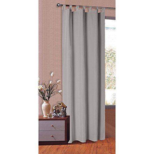 1er Set Vorhang Blickdicht Matte unifarbene Gardine mit Schlaufen. Aus edlem Microsatin Micofaser-Gewebe., 175x140, Grau, 20400 1er Set Vorhang Blickdicht Matte unifarbene Gardine mit Schlaufen. Aus edlem Microsatin Micofaser-Gewebe., 175x140, Grau, 20400 von Gardinenbox