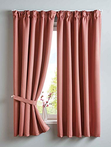 Gardinenbox 2er Set Verdunkelungsvorhänge Blickdicht »Newyork« verdeckte Schlaufen Altrosa HxB 160x140 cm Thermo-Gardine Blackout schalldämmend ÖKOTEX Kräuselband, 202020610-2 Gardinenbox 2er Set Verdunkelungsvorhänge Blickdicht »Newyork« verdeckte Schlaufen Altrosa HxB 160x140 cm Thermo-Gardine Blackout schalldämmend ÖKOTEX Kräuselband, 202020610-2 von Gardinenbox