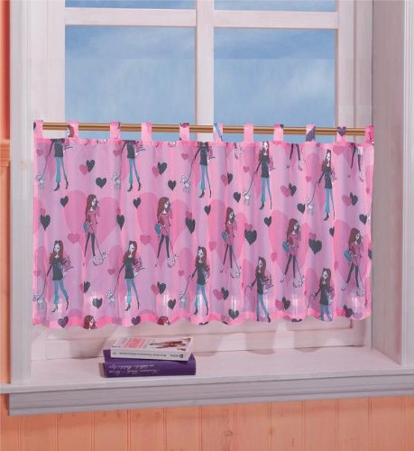 Gardinenbox Girl Trendy Scheibengardine, 50x155, Pink, 61172 Gardinenbox Girl Trendy Scheibengardine, 50x155, Pink, 61172 von Gardinenbox