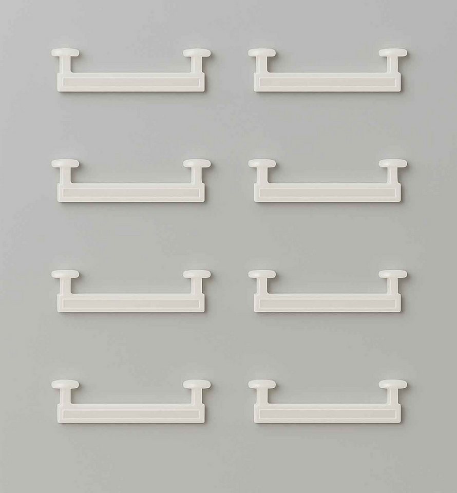 Gardinenbox Schlaufengleiter, Gardinenschienen, (Set, 8-St) von Gardinenbox