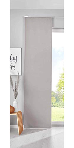 Gardinenbox Verdunkelung Schiebegardine »Newyork« HxB 225x60 cm Grau Flächenvorhang Paneelwagen Blickdicht Thermo-Schiebevorhang, 202020680 Gardinenbox Verdunkelung Schiebegardine »Newyork« HxB 225x60 cm Grau Flächenvorhang Paneelwagen Blickdicht Thermo-Schiebevorhang, 202020680 von Gardinenbox