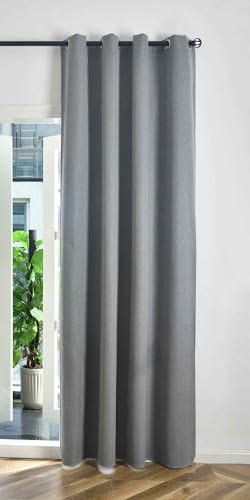 Gardinenbox Verdunkelungsvorhang Ösen Raffhalter HxB 245x145 cm Grau 100% Verdunkelung Blackout »München Dark« Dreischichtige Bindung Fischgrätmuster 202410 Gardinenbox Verdunkelungsvorhang Ösen Raffhalter HxB 245x145 cm Grau 100% Verdunkelung Blackout »München Dark« Dreischichtige Bindung Fischgrätmuster 202410 von Gardinenbox