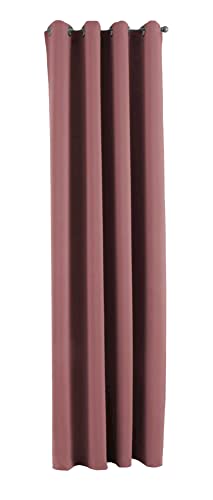 Gardinenbox Vorhang Blickdicht »Newyork« Altrosa HxB 225x140 cm 1er-Pack Thermo-Gardine Verdunkelungsvorhang Blackout Ösen schalldämmend ÖKOTEX UV-Schutz Raffhalter, 201920600 Gardinenbox Vorhang Blickdicht »Newyork« Altrosa HxB 225x140 cm 1er-Pack Thermo-Gardine Verdunkelungsvorhang Blackout Ösen schalldämmend ÖKOTEX UV-Schutz Raffhalter, 201920600 von Gardinenbox