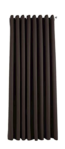 Gardinenbox Vorhang Blickdicht »Newyork« Braun HxB 245x295 cm 1er-Pack Thermo-Gardine Verdunkelungsvorhang Blackout Ösen schalldämmend ÖKOTEX UV-Schutz Raffhalter, 201920600 von Gardinenbox