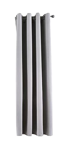 Gardinenbox Vorhang Blickdicht »Newyork« Grau HxB 160x140 cm 1er-Pack Thermo-Gardine Verdunkelungsvorhang Blackout Ösen schalldämmend ÖKOTEX UV-Schutz Raffhalter, 201920600 Gardinenbox Vorhang Blickdicht »Newyork« Grau HxB 160x140 cm 1er-Pack Thermo-Gardine Verdunkelungsvorhang Blackout Ösen schalldämmend ÖKOTEX UV-Schutz Raffhalter, 201920600 von Gardinenbox