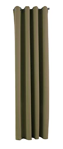Gardinenbox Vorhang Blickdicht »Newyork« Oliv HxB 245x140 cm 1er-Pack Thermo-Gardine Verdunkelungsvorhang Blackout Ösen schalldämmend ÖKOTEX UV-Schutz Raffhalter, 201920600 Gardinenbox Vorhang Blickdicht »Newyork« Oliv HxB 245x140 cm 1er-Pack Thermo-Gardine Verdunkelungsvorhang Blackout Ösen schalldämmend ÖKOTEX UV-Schutz Raffhalter, 201920600 von Gardinenbox