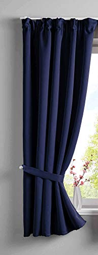 Gardinenbox Vorhang Blickdicht »Newyork« verdeckte Schlaufen Blau HxB 160x140 cm 1er-Pack Thermo-Gardine Verdunkelungsvorhang Blackout schalldämmend ÖKOTEX Kräuselband Raffhalter, 202020610 Gardinenbox Vorhang Blickdicht »Newyork« verdeckte Schlaufen Blau HxB 160x140 cm 1er-Pack Thermo-Gardine Verdunkelungsvorhang Blackout schalldämmend ÖKOTEX Kräuselband Raffhalter, 202020610 von Gardinenbox