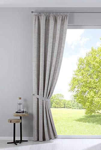 Gardinenbox Vorhang mit Jacquardmusterung und Effektgarn HxB 254x140 cm Taupe »Sivas« Blickdicht verdeckte Schlaufen und Kräuselband Moderne Optik, 20190350 Gardinenbox Vorhang mit Jacquardmusterung und Effektgarn HxB 254x140 cm Taupe »Sivas« Blickdicht verdeckte Schlaufen und Kräuselband Moderne Optik, 20190350 von Gardinenbox