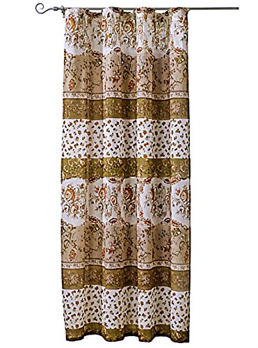 Gardinenbox.eu Dekoschal, mit Kräuselband, Farbe Bunt, Design Rosendessin, Patchworkoptik, Blickdicht, Waschbar, Maße HxB 230x140 cm Gardinenbox.eu Dekoschal, mit Kräuselband, Farbe Bunt, Design Rosendessin, Patchworkoptik, Blickdicht, Waschbar, Maße HxB 230x140 cm von Gardinenbox