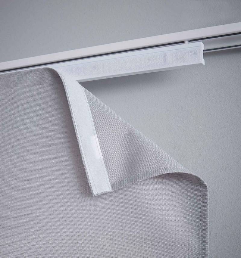 Gardinenbox Paneelwagen, (16-St., 16er Set), Flächenvorhang Schiebegardine Beschwerungsstange stabile Ausführung von Gardinenbox