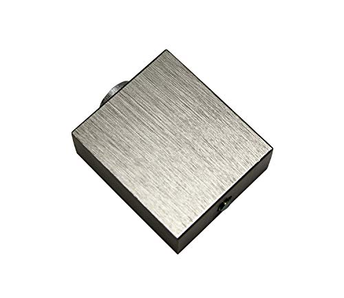 Gardinia Deckenträger für Luxor rechteckig stahl-gebürstet 35 X 14 mm von Gardinia