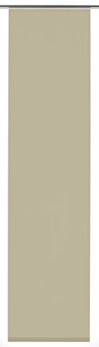 Gardinia Flächenvorhang Stoff Entry taupe 60 x 245 cm von Gardinia