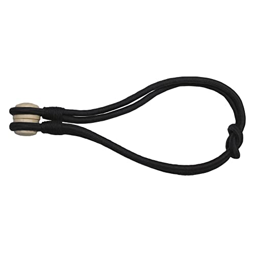 Gardinia Raffhalter Kordel für Vorhänge und Gardinen, Mit Magnet zur einfachen Befestigung, 47 cm, Magnetische Raffspange, Schwarz Gardinia Raffhalter Kordel für Vorhänge und Gardinen, Mit Magnet zur einfachen Befestigung, 47 cm, Magnetische Raffspange, Schwarz von Gardinia