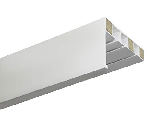 GARDINIA Vorhangschiene mit Blende P2Ü weiß 150 cm GARDINIA Vorhangschiene mit Blende P2Ü weiß 150 cm von Gardinia