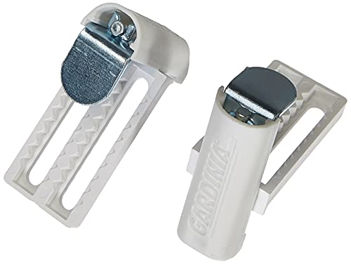Gardinia 10004205 Universal Klemmträger 2 Stück, Inkl. Inbusschlüssel, Montage ohne Schrauben und Bohren, Weiß, Metall/Kunststoff, Verstellbereich 6-26 mm Gardinia 10004205 Universal Klemmträger 2 Stück, Inkl. Inbusschlüssel, Montage ohne Schrauben und Bohren, Weiß, Metall/Kunststoff, Verstellbereich 6-26 mm von Gardinia
