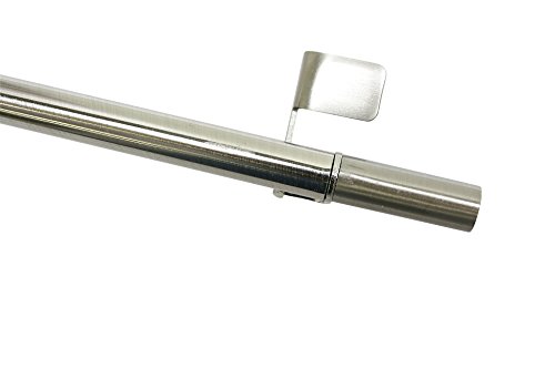 Gardinia 31344 Klemmstange, Ausdrehbar, Montage ohne Schrauben und Bohren, Press&Go Filigrano Zylinder, Durchmesser 44418 mm, Länge 50-80 cm, Metall, Edelstahl-Optik, Edelstahl-Optik (Zylinder) Gardinia 31344 Klemmstange, Ausdrehbar, Montage ohne Schrauben und Bohren, Press&Go Filigrano Zylinder, Durchmesser 44418 mm, Länge 50-80 cm, Metall, Edelstahl-Optik, Edelstahl-Optik (Zylinder) von Gardinia