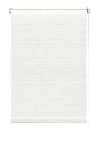 GARDINIA 33025 EASYFIX Rollo Dekor 101 Streifen weiß/weiß 60 x 150 cm von Gardinia