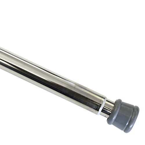 Gardinia Spannstange, Metall-Stange, Ausziehbar, Montage ohne Schrauben und Bohren, Durchmesser 23/26 mm, Länge 125-220 cm, Nickel-Optik Gardinia Spannstange, Metall-Stange, Ausziehbar, Montage ohne Schrauben und Bohren, Durchmesser 23/26 mm, Länge 125-220 cm, Nickel-Optik von Gardinia