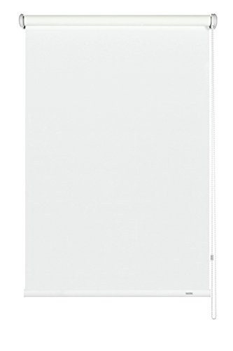 GARDINIA Seitenzug-Rollo für Fenster, Blickdicht, Lichtdurchlässig, Sichtschutz, Blendschutz, Montage mit Bohren, Weiß, 82 x 230 cm (BxH) GARDINIA Seitenzug-Rollo für Fenster, Blickdicht, Lichtdurchlässig, Sichtschutz, Blendschutz, Montage mit Bohren, Weiß, 82 x 230 cm (BxH) von Gardinia