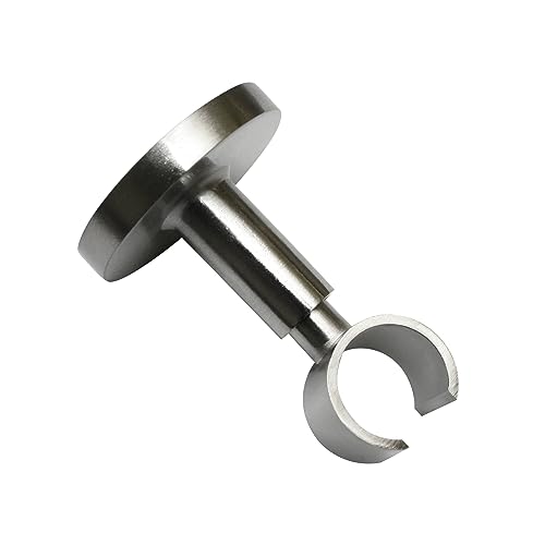 Deckenträger für Ø 20 mm edelstahl-optik von Gardinia