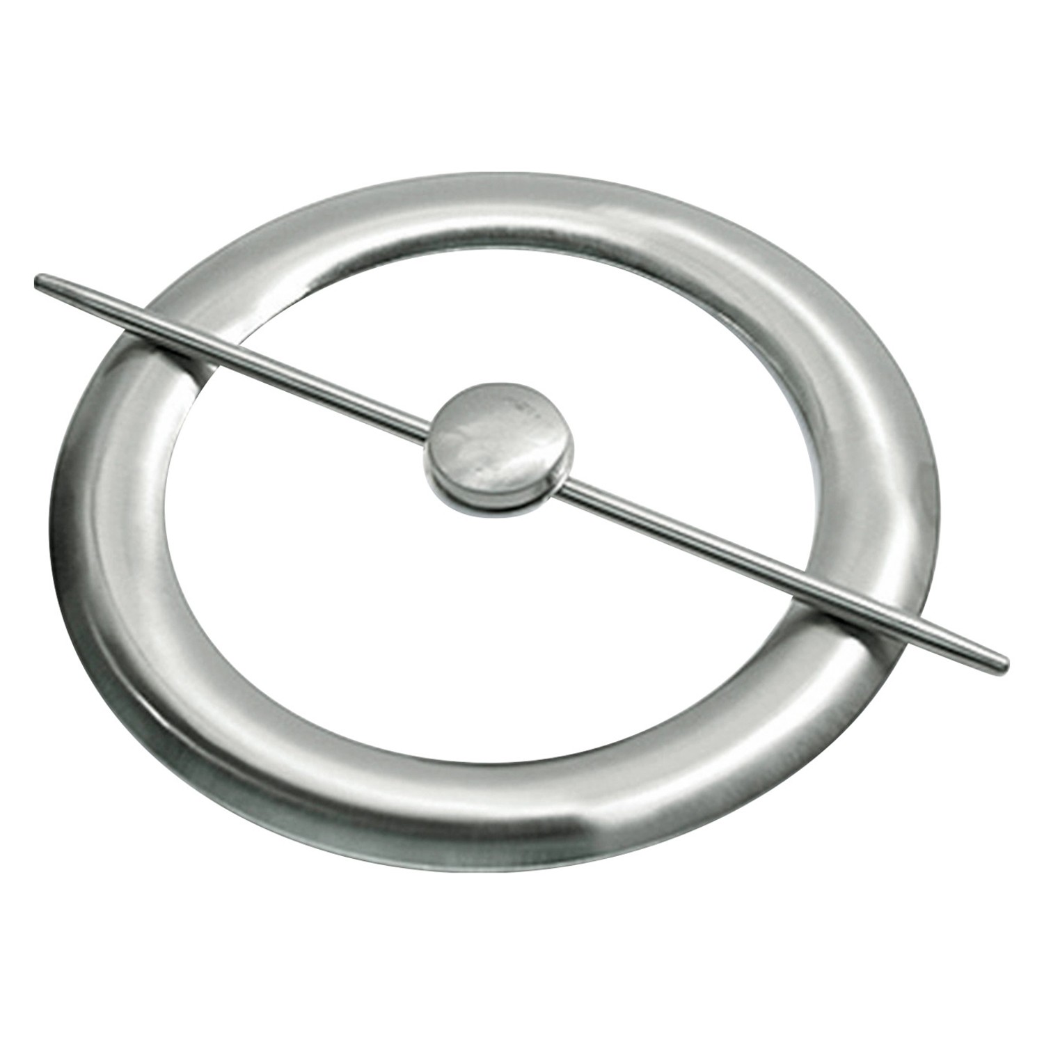 Gardinia Dekoring mit Stab und Magnet Edelstahloptik 18 cm von GARDINIA