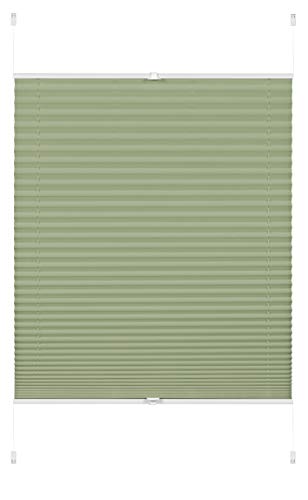 GARDINIA EASYFIX Plissee Greta zum Klemmen, Blickdichtes Faltrollo, Alle Montage-Teile inklusive, Mintgrün, 70 x 130 cm (BxH) GARDINIA EASYFIX Plissee Greta zum Klemmen, Blickdichtes Faltrollo, Alle Montage-Teile inklusive, Mintgrün, 70 x 130 cm (BxH) von Gardinia